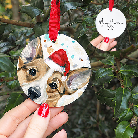 Corgi Butt Ornament - Corgi Christmas Gift Idea - Corgi Lover Gift