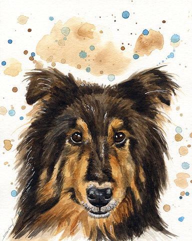 Watercolor Pet Portrait