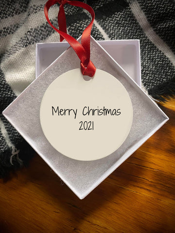 Golden Retriever Christmas Ornament - Dog Christmas Ornament - Golden Retriever Gift Idea