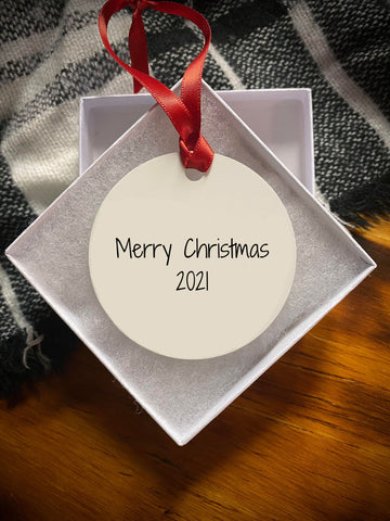 Sphynx Cat Christmas Ornament - Cat Christmas Ornament - Hairless Cat Gift Idea