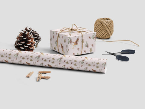 Woodland Botanical Wrapping Paper by Cass Loh