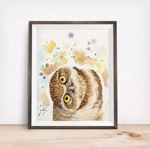 Owl Art - Owl Painting 