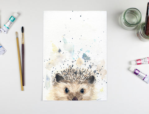 Hedgehog Gift - Hedgehog Art 
