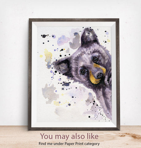 Cabin Decor - Squirrel Art 
