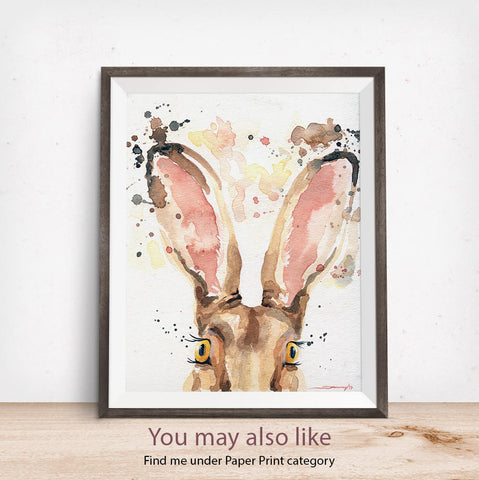 Cabin Decor - Squirrel Art 