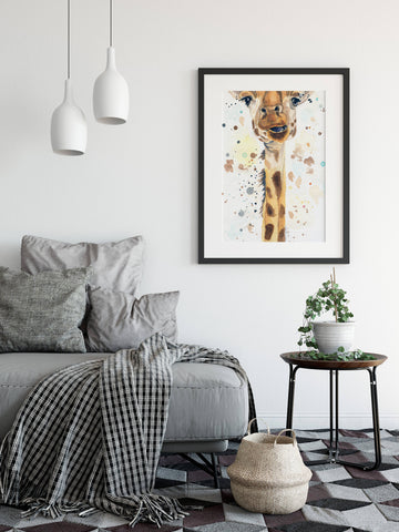 Giraffe Art - Giraffe Print 