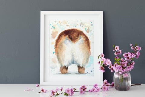 Corgi Gift - Corgi Print 