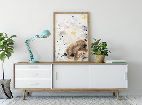 Otter Art - Otter Painting 