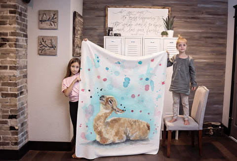 Llama Blanket, Gift Idea for Llama Lovers
