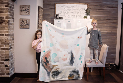 Llama Blanket, Gift Idea for Llama Lovers