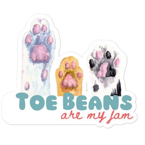 Toe Bean Sticker - Animal Feet Donation for Animal Rescue